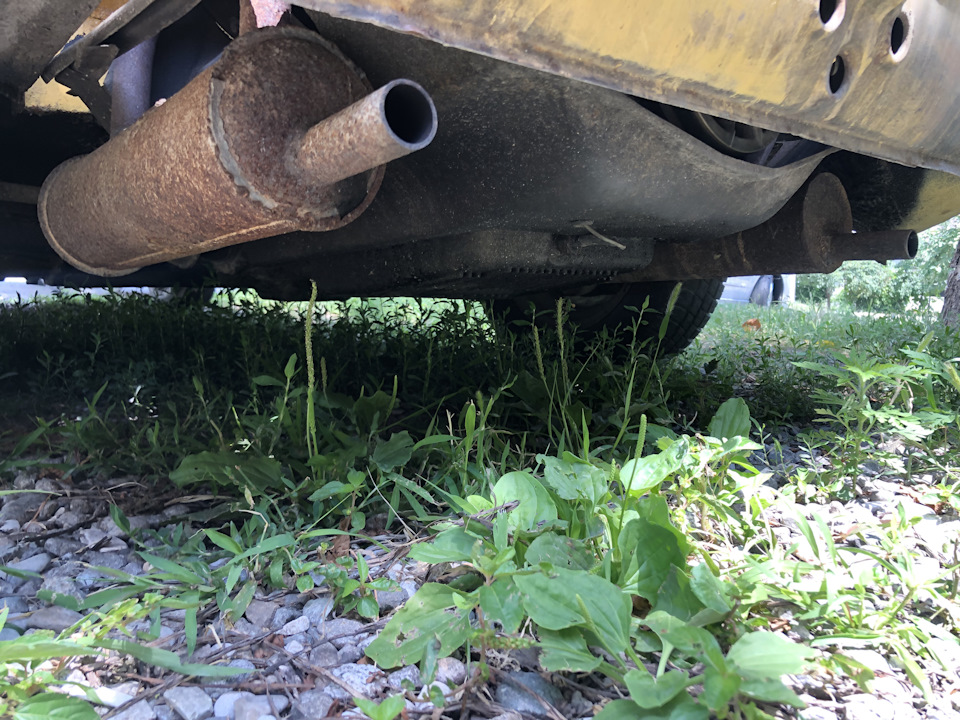 Замена выхлопа ( Немного с запозданием ) — ЗАЗ 968, 1,2 л, 1987 года ...