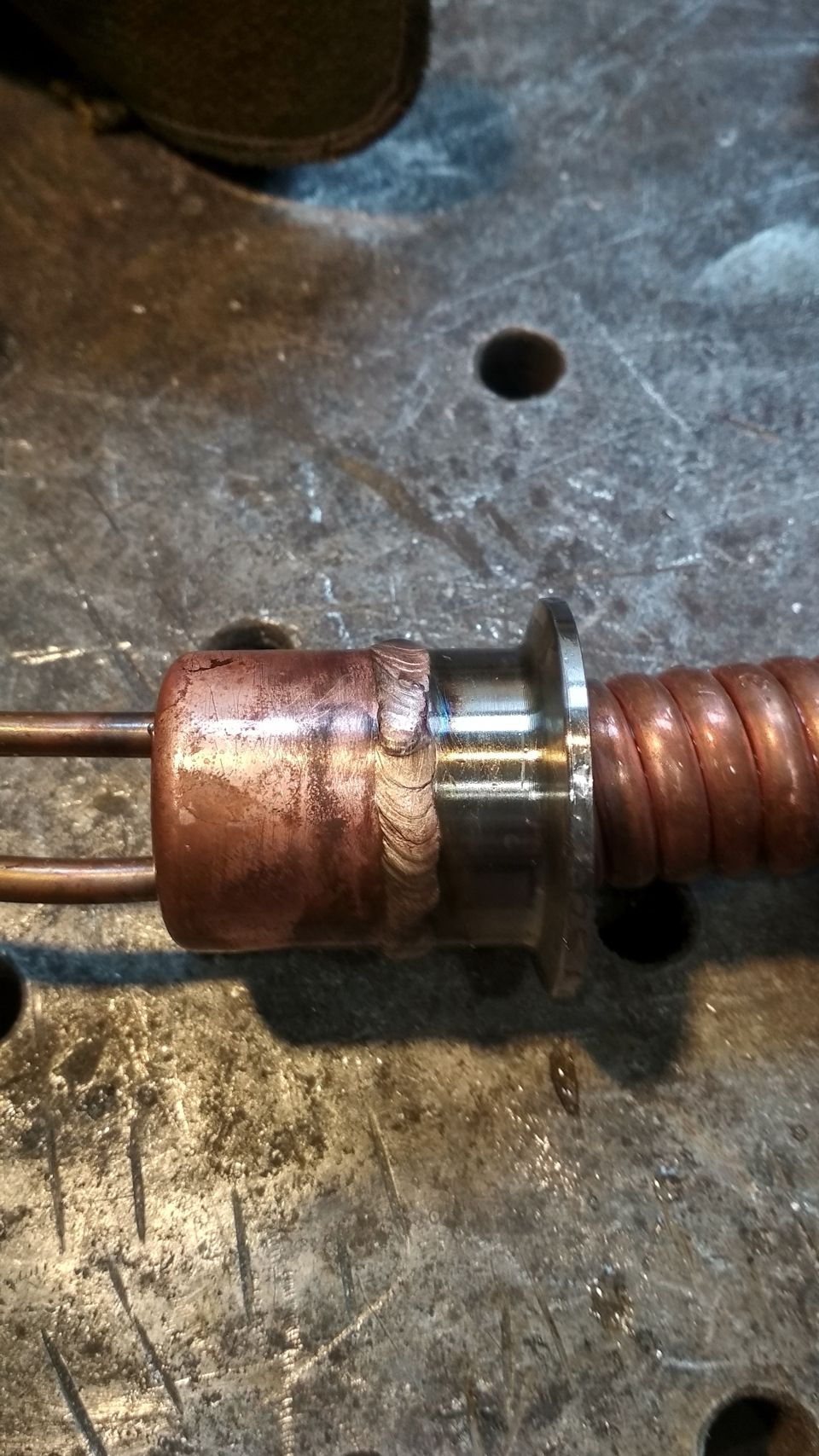 Сварка меди с нержавейкой — DRIVE2