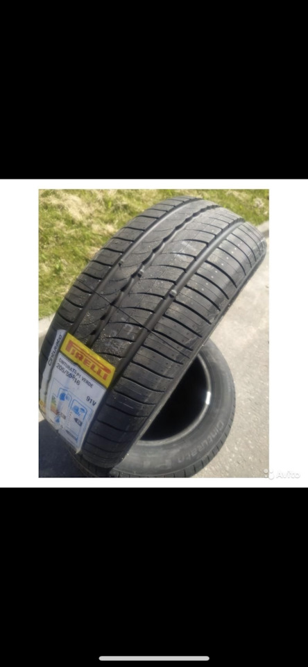 Шины летние Pirelli 205/55 R16 на Honda Accord (7G). | 6 200 ₽ в городе ...