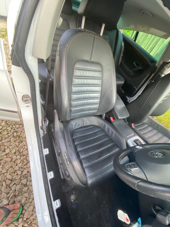 Passat cc в полный разбор белый . на Volkswagen Passat Variant (B7 ...