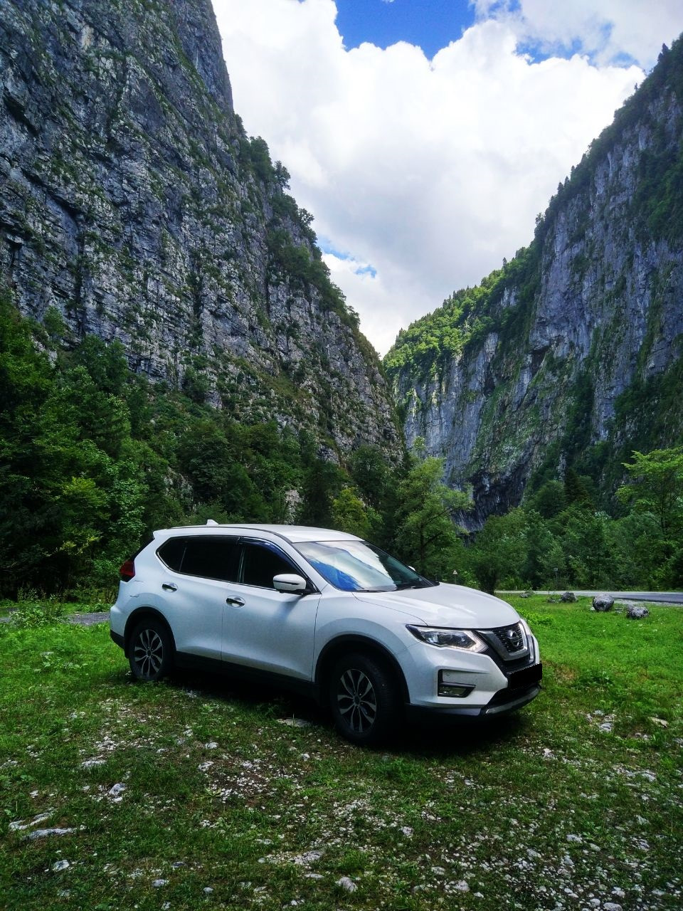 На море 2022! Абхазия! (дорога туда) — Nissan X-Trail III (t32), 2 л, 2019  года | путешествие | DRIVE2