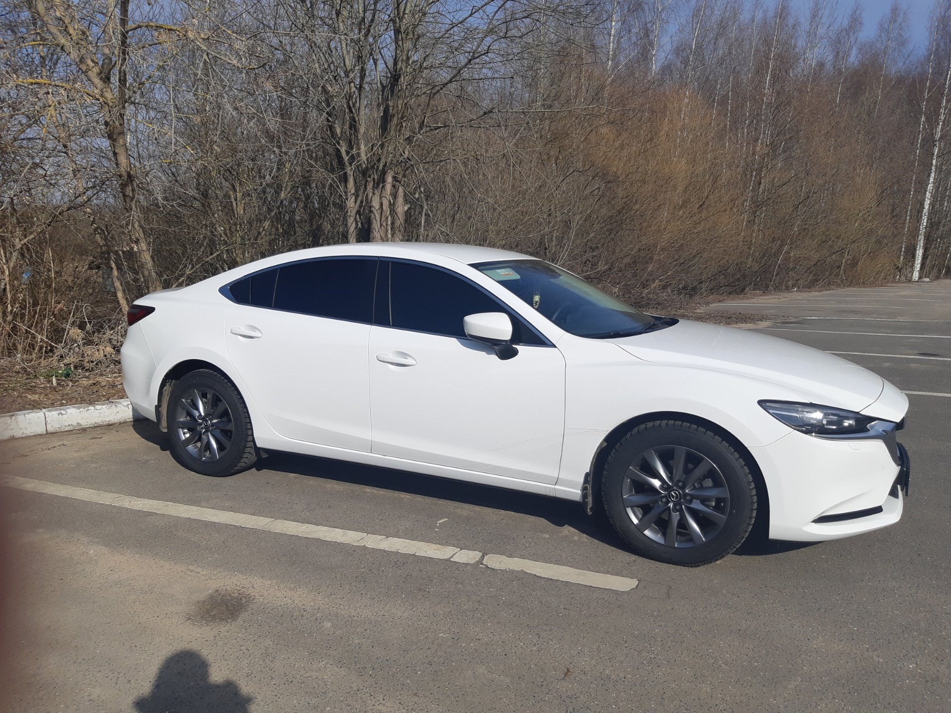 Жесткая тонировка на глицерин — Mazda 6 (3G) GJ, 2 л, 2019 года | тюнинг |  DRIVE2