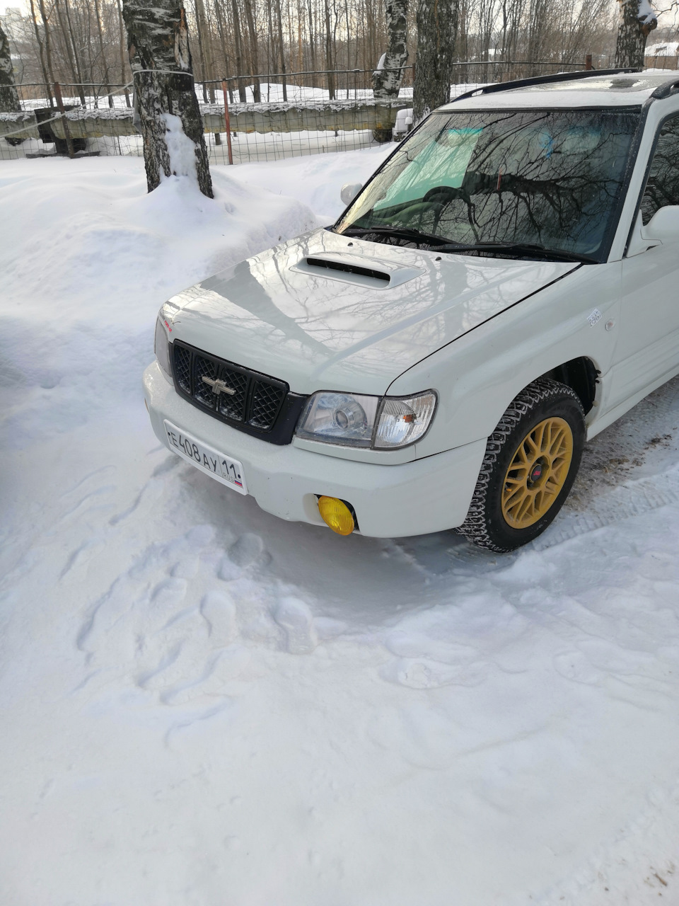 Туманки ОСВАР — Subaru Forester (SF), 2 л, 2001 года | стайлинг | DRIVE2