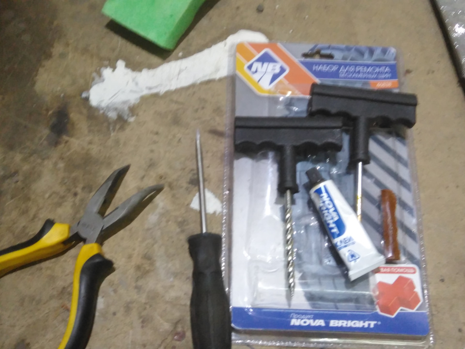 Как устранить прокол колеса своими руками! — DRIVE2