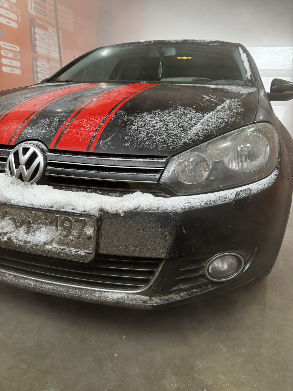 15 Самомойка зимой не самая лучшая идея — Volkswagen Golf Mk6, 1,4 л, 2012  года | мойка | DRIVE2