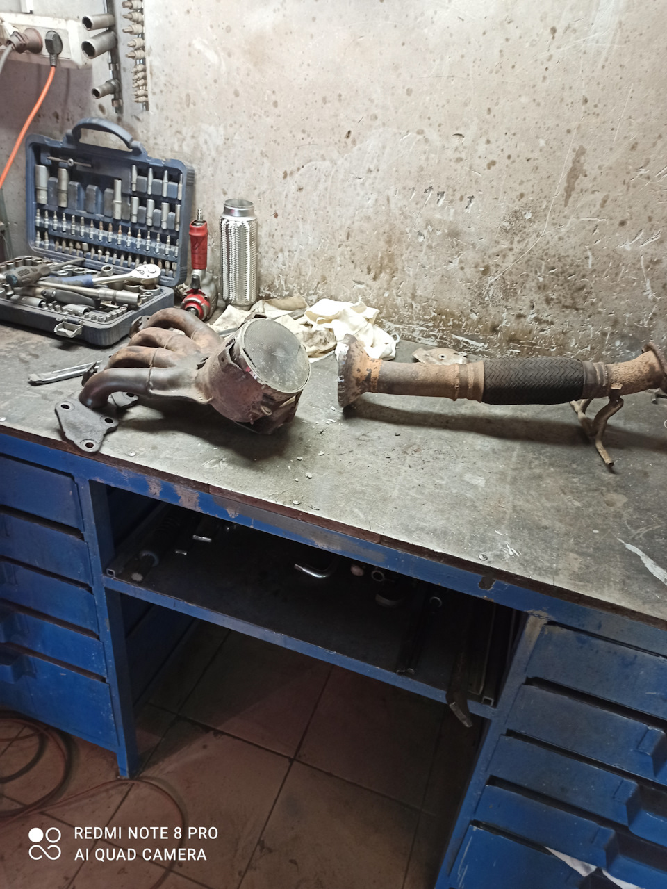 Слесарные работы — Mazda 3 (1G) BK