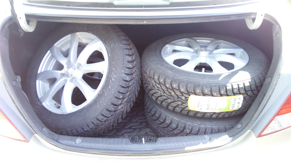 После замены по гарантии — Hyundai Solaris (1G)