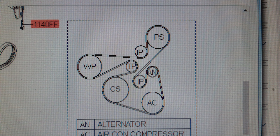 Схема ремня генератора киа спортейдж дизель