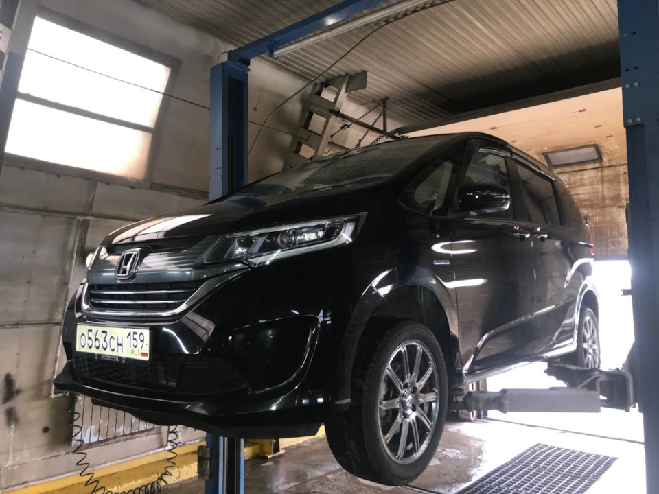Антикоррозийная обработка. — Honda Freed (2G), 1,5 л, 2017 года | визит ...