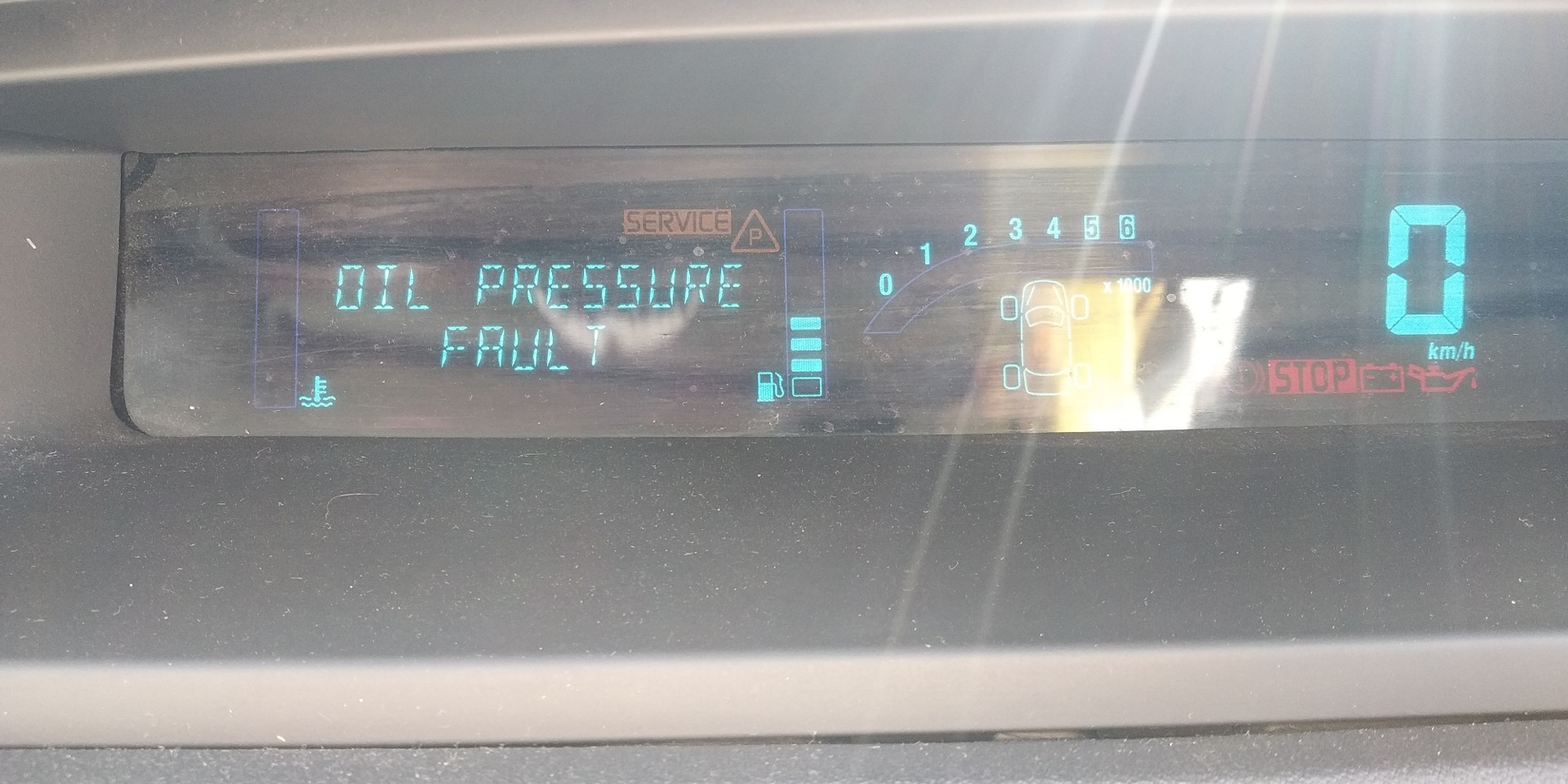 Electronic fault рено