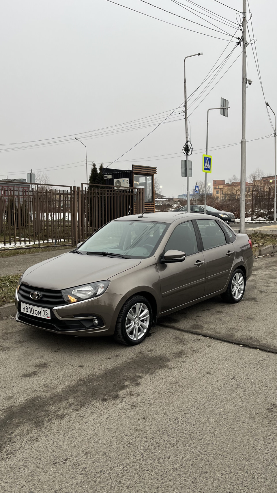 Обрыв ГРМ, проточка тормозных дисков, колодки. — Lada Гранта (2G) FL, 1 ...