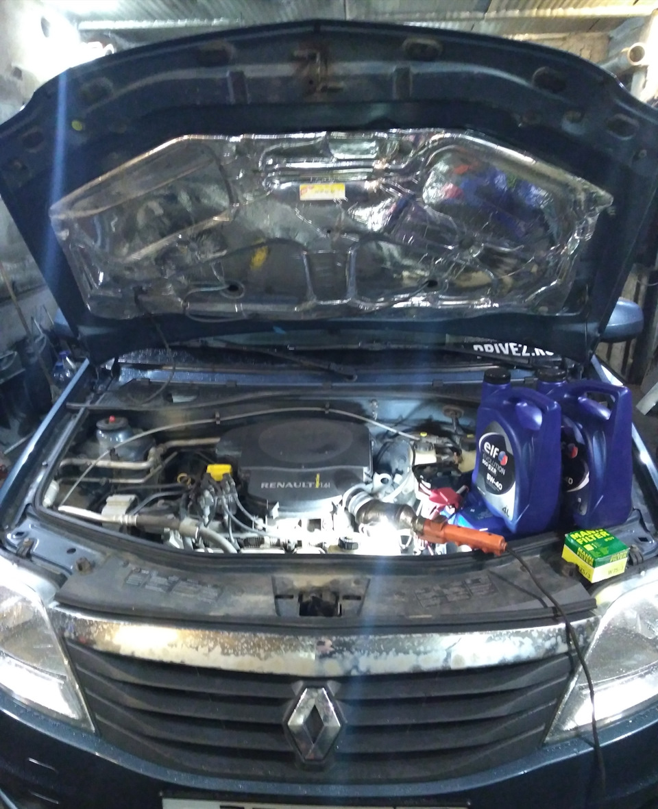 Запись, 28 февраля 2019 — Renault Logan (1G), 1,6 л, 2010 года ...