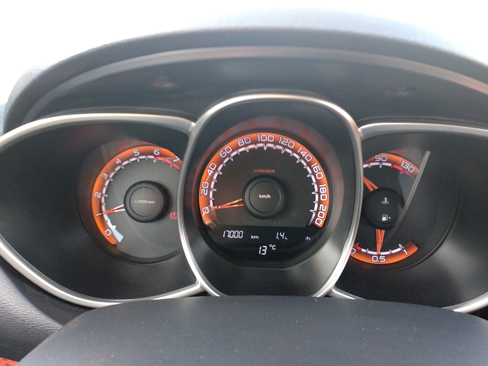 Вечером. — Lada Vesta Cross (1G)