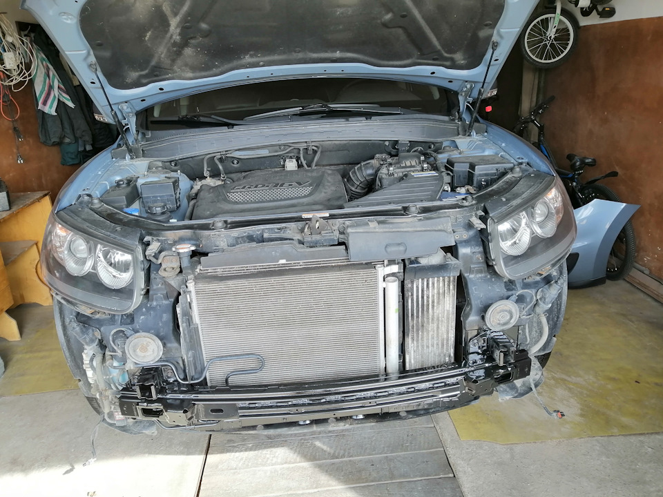 Фото в бортжурнале Hyundai Santa Fe (2G)