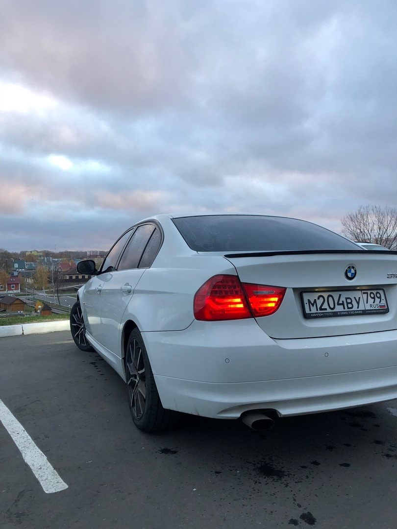 Установка лип-спойлера — BMW 3 series (E90), 2 л, 2010 года | стайлинг ...