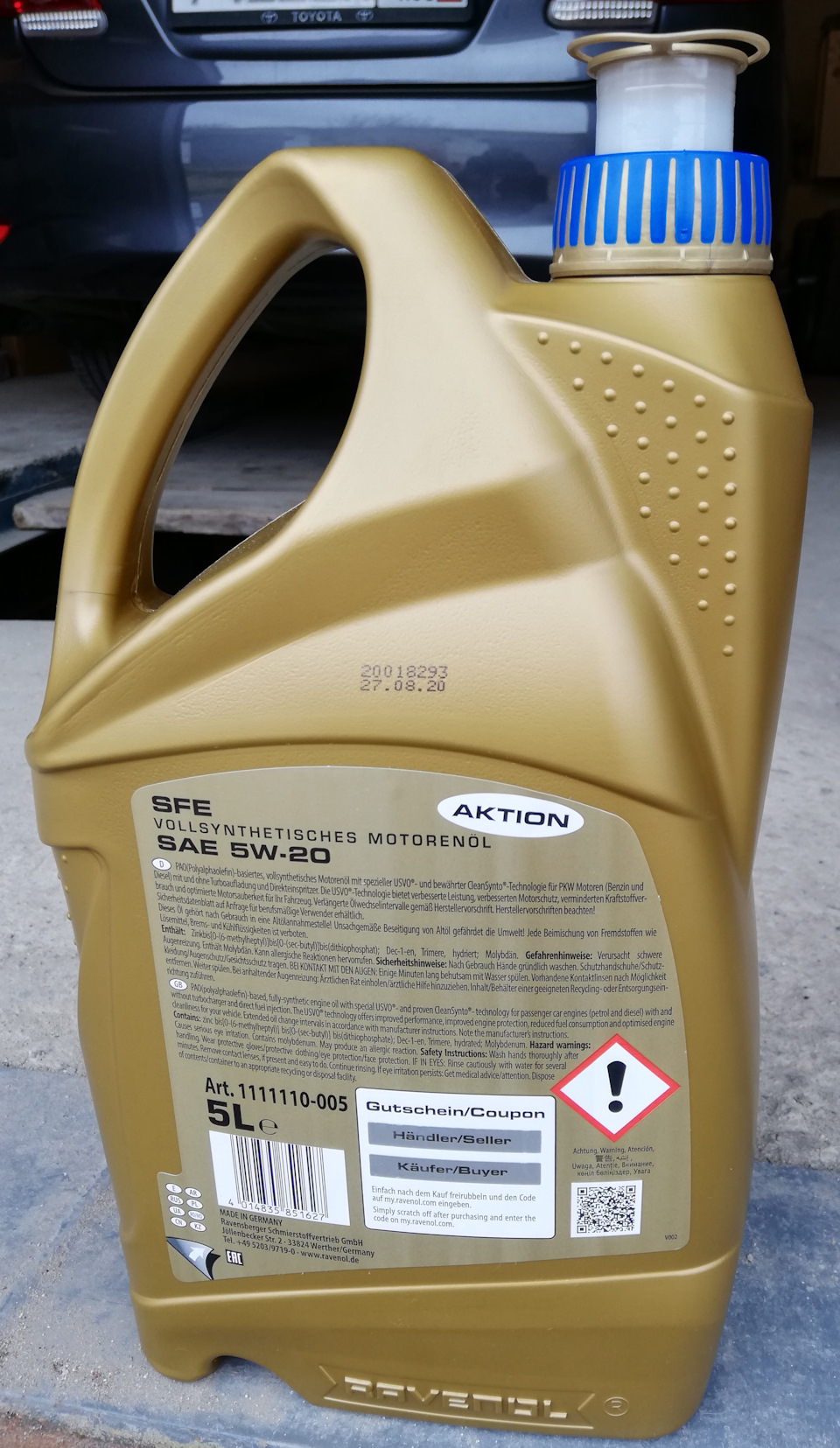 Ravenol Sfe 5w 20 Купить