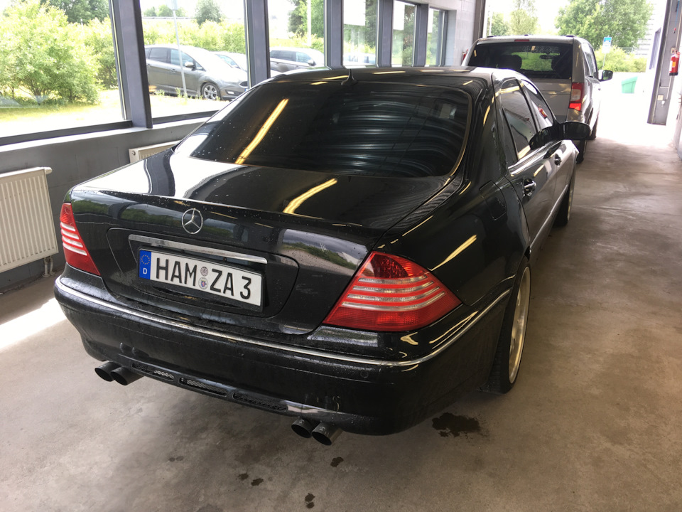 Фото в бортжурнале Mercedes-Benz S-Class (W220)