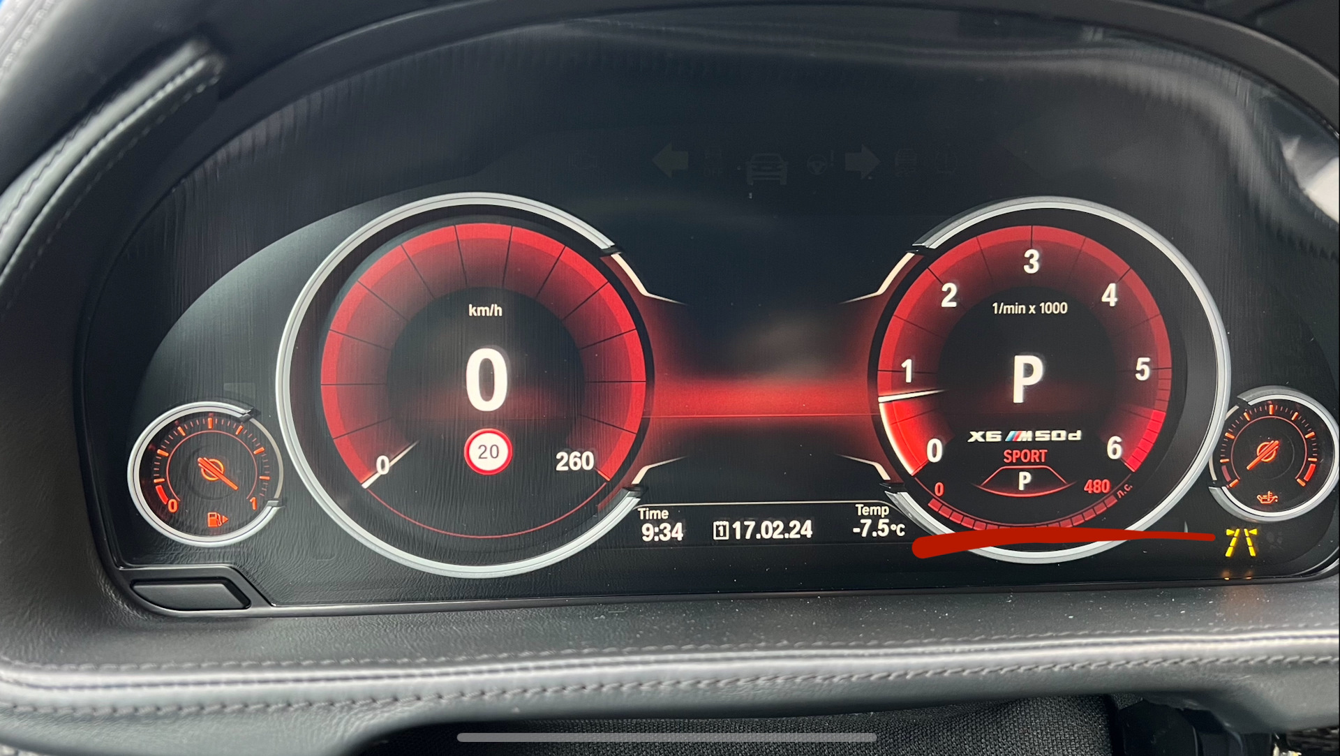 Адекватная мощность или ни разу в kick-down — BMW X6 (F16), 3 л, 2015 ...