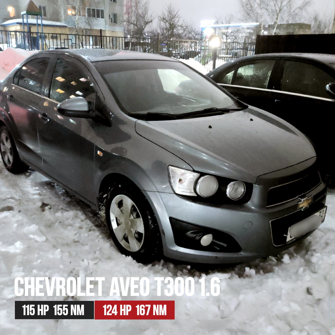 Чип-тюнинг Chevrolet Aveo T300 1.6 115лс. — ProChip32 на DRIVE2