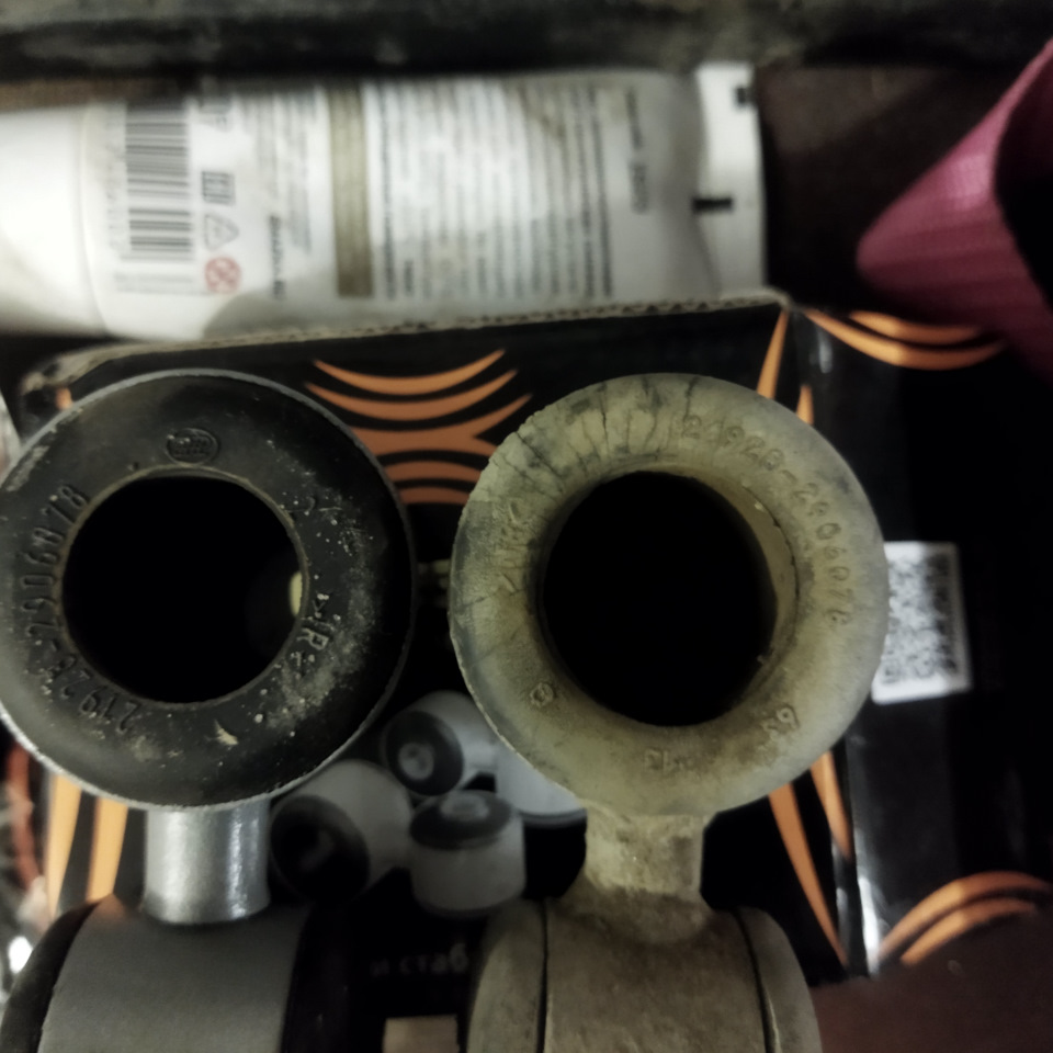 Замена стоек стаба и втулок. Смазывать или нет втулки стабилизатора ...