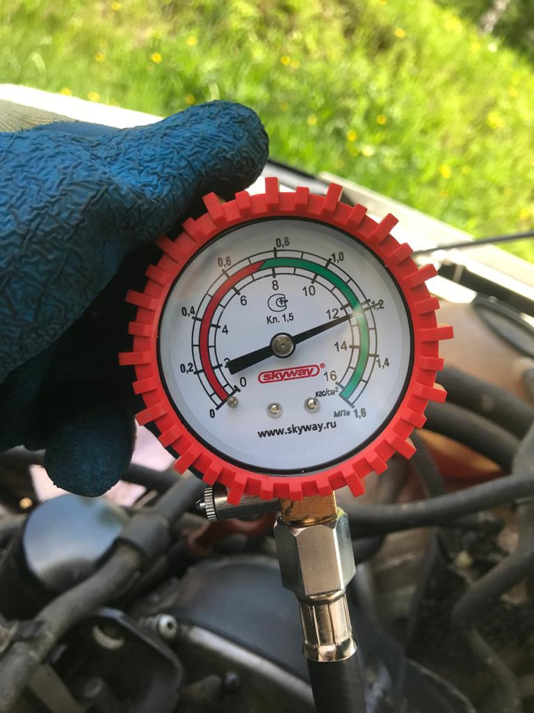 Замер компрессии CAWA 2,0 tsi — Volkswagen Tiguan (1G), 2 л, 2012 года ...