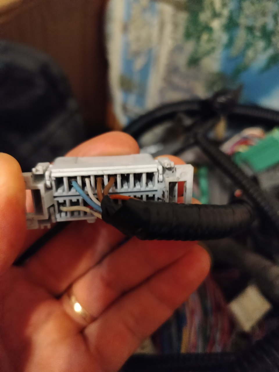 13. Провод для К-линии. — Honda Accord (8G)