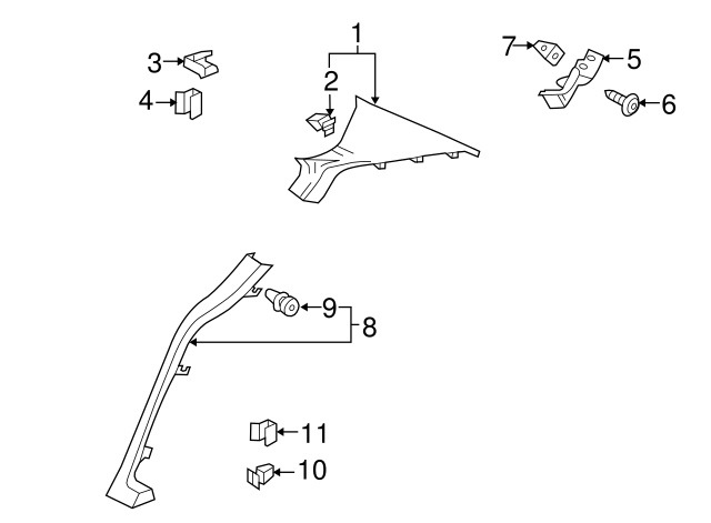 N90994601 Вставка, распорная VAG | Запчасти на DRIVE2