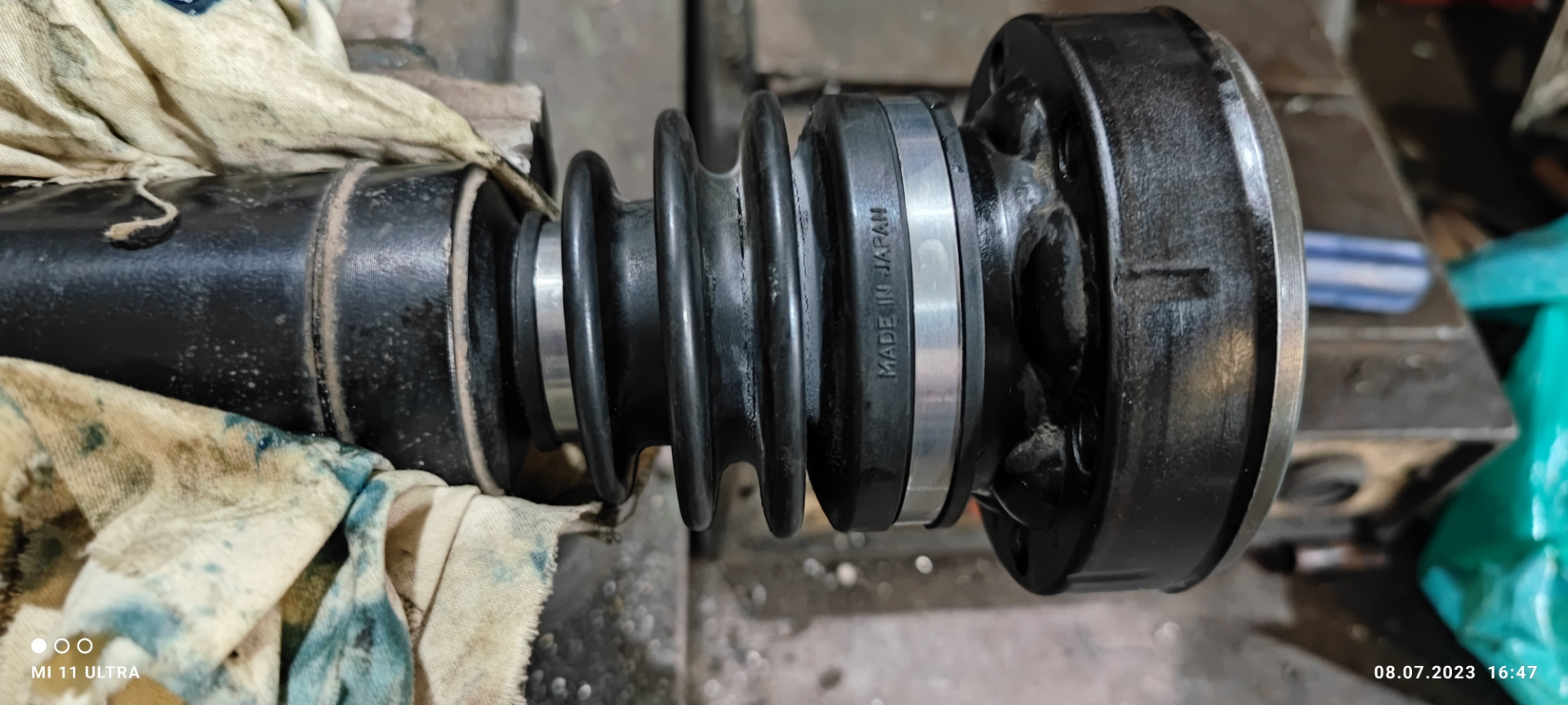 Пыльник шруса кардана. — Land Rover Range Rover Sport (1G), 3,6 л, 2007 ...