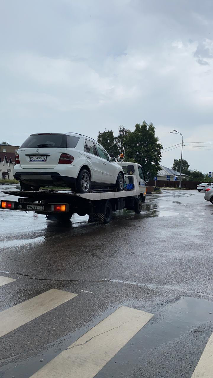 Фото в бортжурнале Mercedes-Benz M-Class (W164)