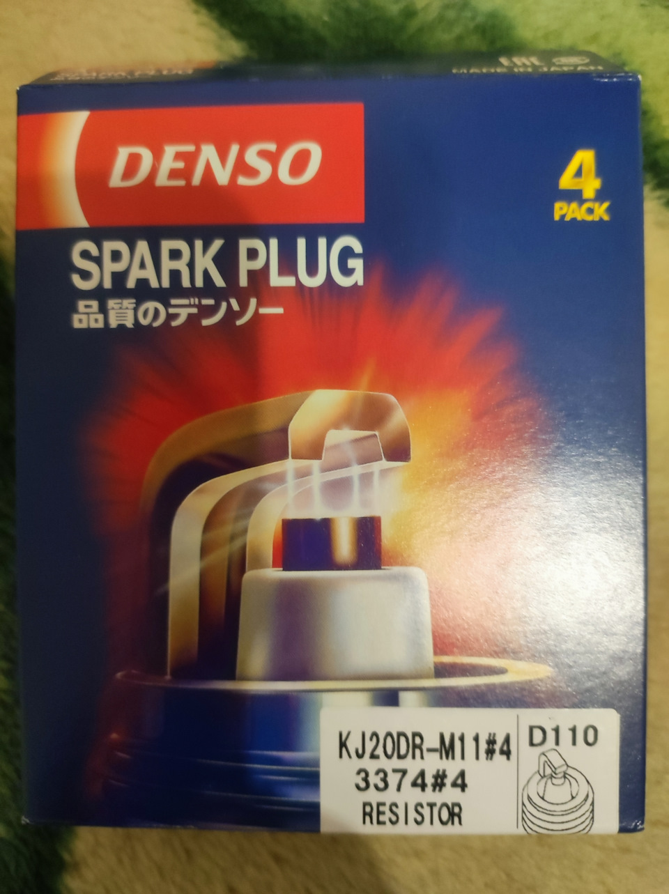 KJ20DRM11 Свеча зажигания DENSO | Запчасти на DRIVE2