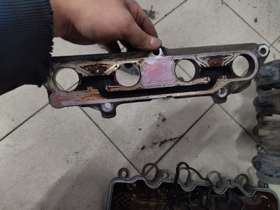 Регулировка клапанов 347800км — Honda Jazz (1G), 1,4 л, 2002 года ...