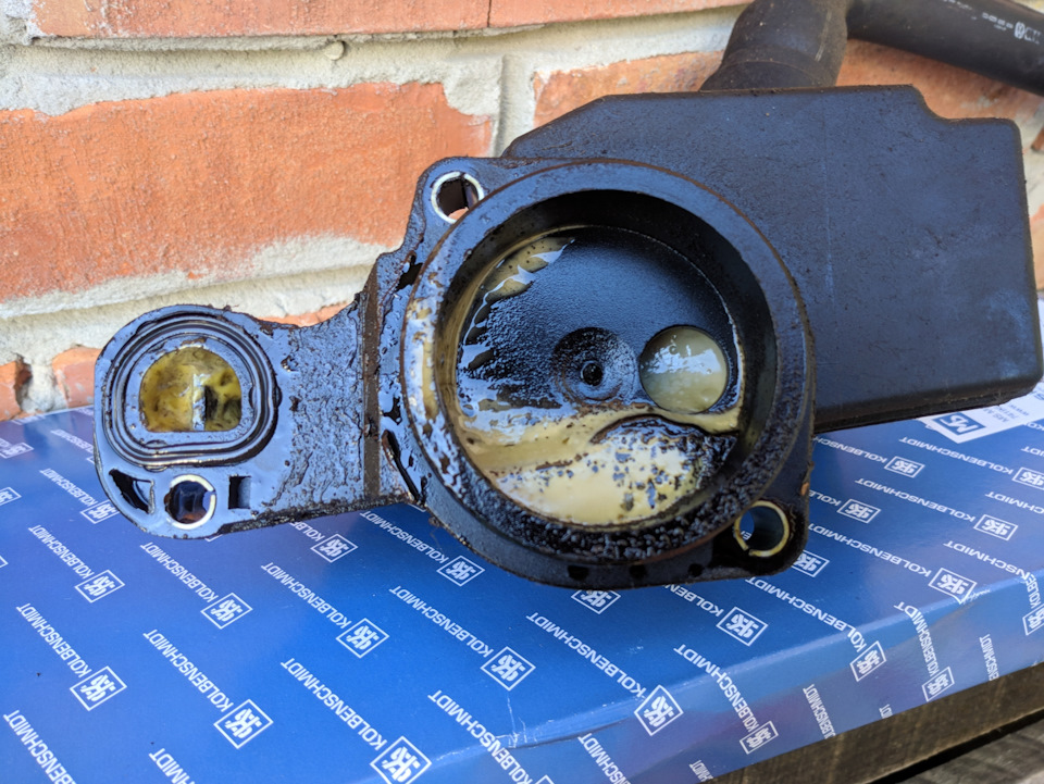 Чистка маслоотделителя, ДЗ. — Volkswagen Golf Variant (Mk4), 1,6 л ...