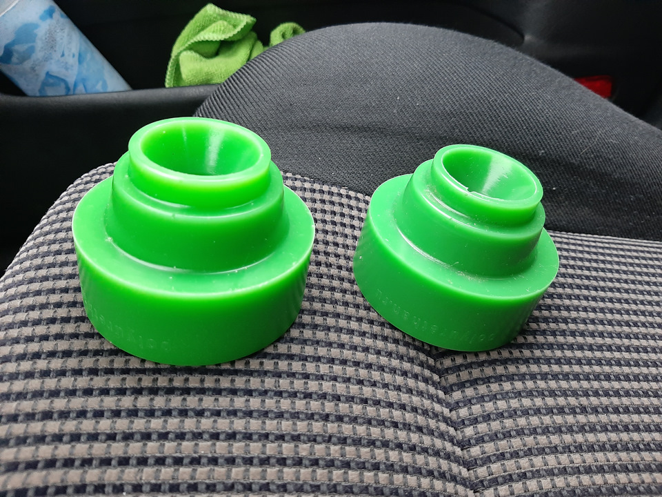 Ништяки с китая + проставки на задние пружины. — Volkswagen Golf Mk4, 1 ...