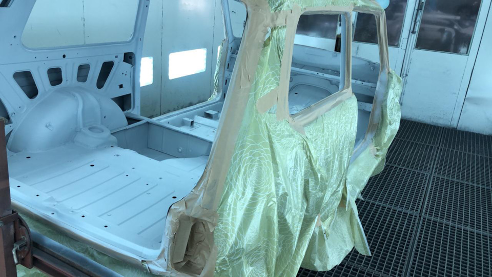 Эпоксидный грунт — Lada 21218 Фора, 1,7 л, 2004 года | кузовной ремонт ...