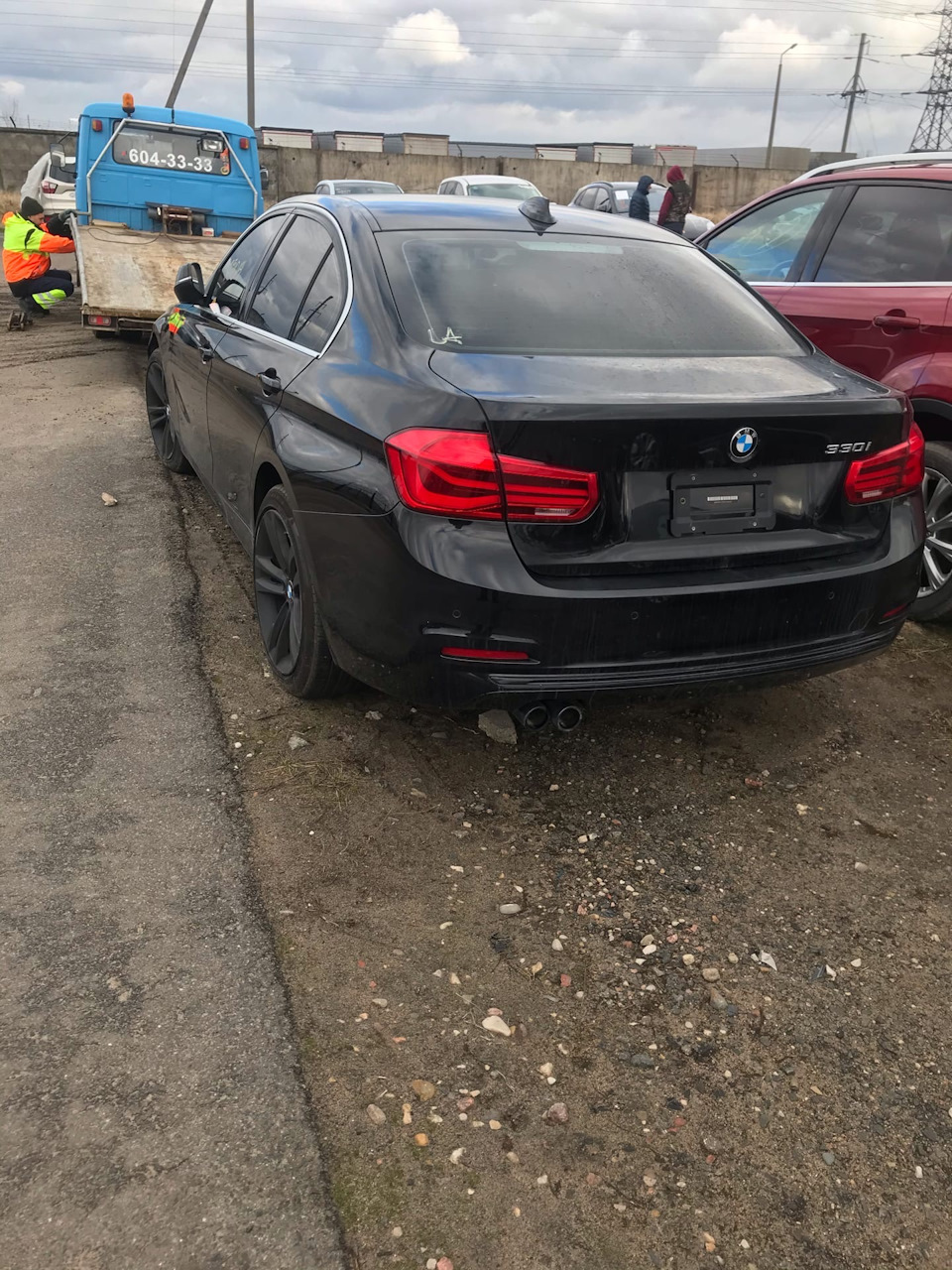 Приплыл авто в Минск — BMW 3 series (F30), 2 л, 2017 года | эвакуация |  DRIVE2