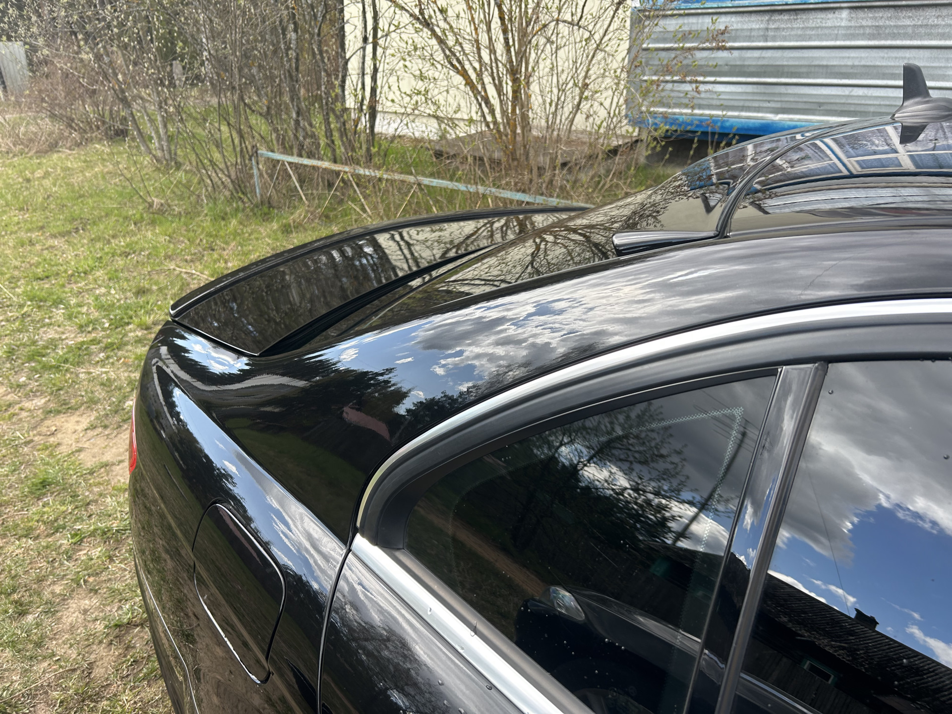 Спойлер на заднее стекло — Mercedes-Benz C-Class (W204), 1,8 л, 2012 ...