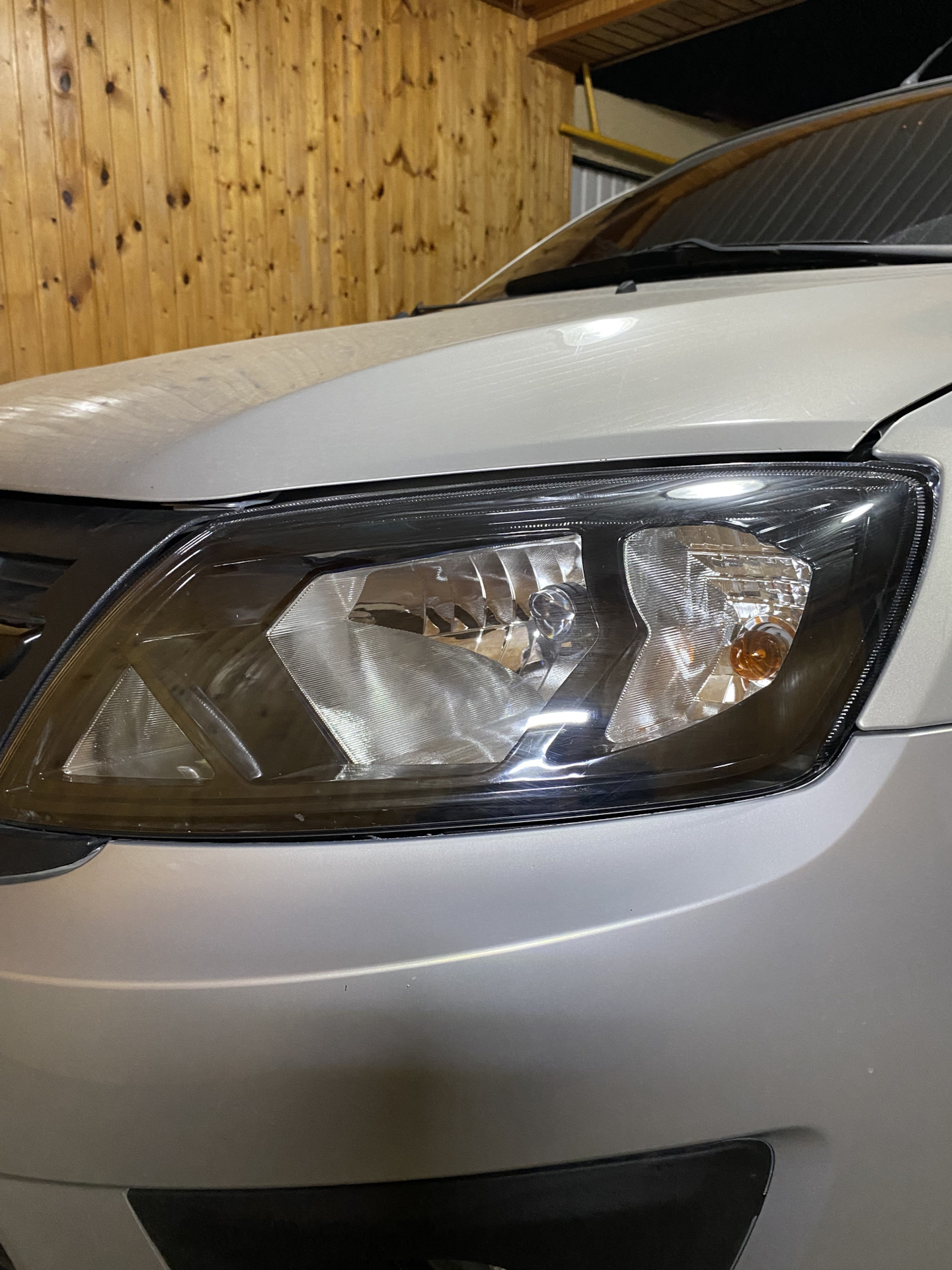 Фары в стиле «FL». — Lada Гранта (1G), 1,6 л, 2014 года | тюнинг | DRIVE2