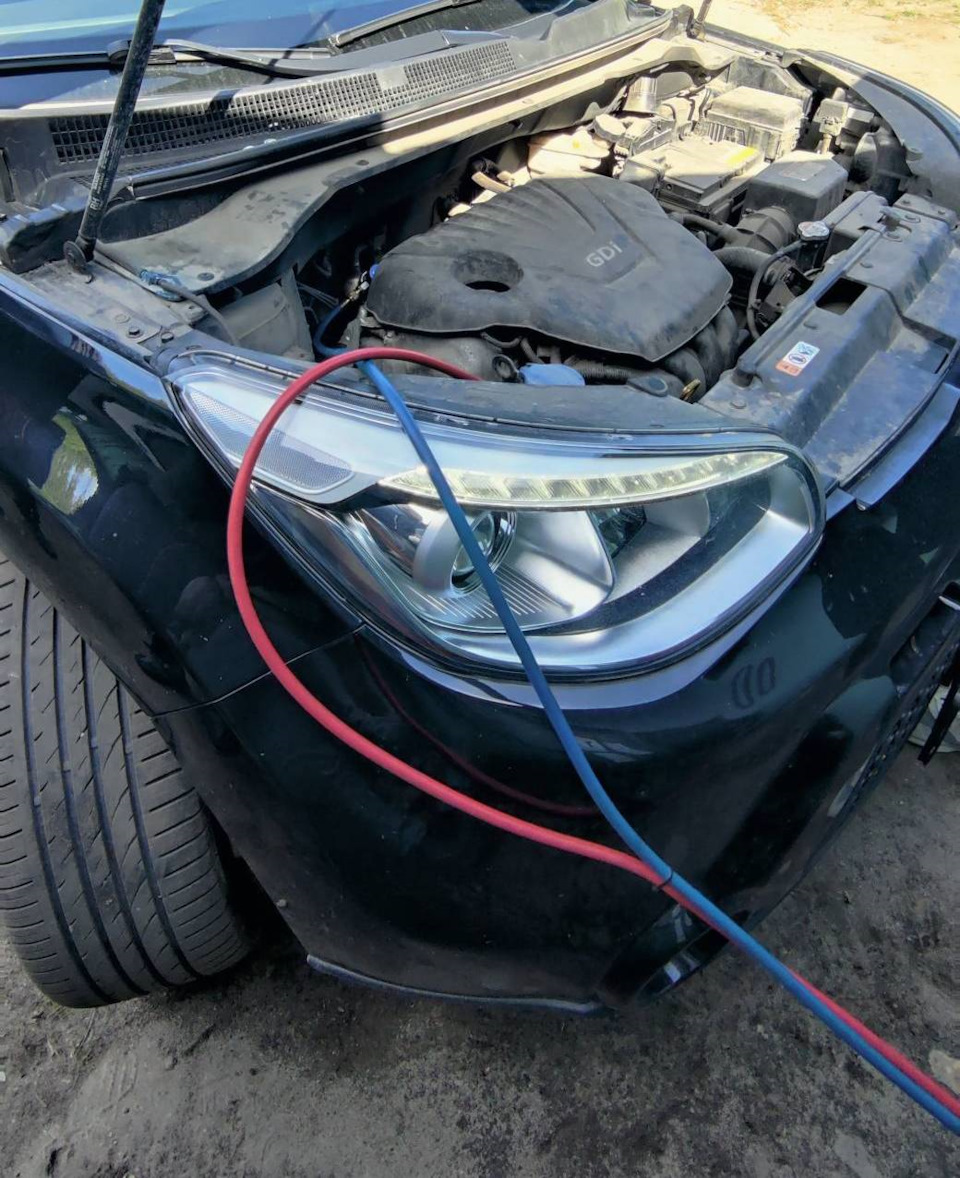 Kia Soul промывка топливных форсунок без снятия с двигателя — Промывка ...