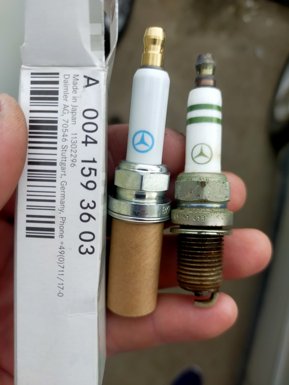 Свечи — Mercedes-Benz B-Class (W245), 1,7 л, 2010 года | своими руками ...