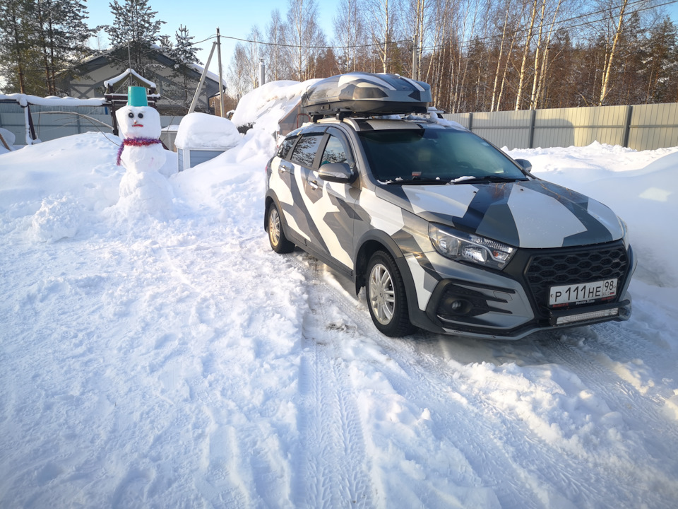 отличная солнечная погода — Lada Vesta SW Cross (1G)