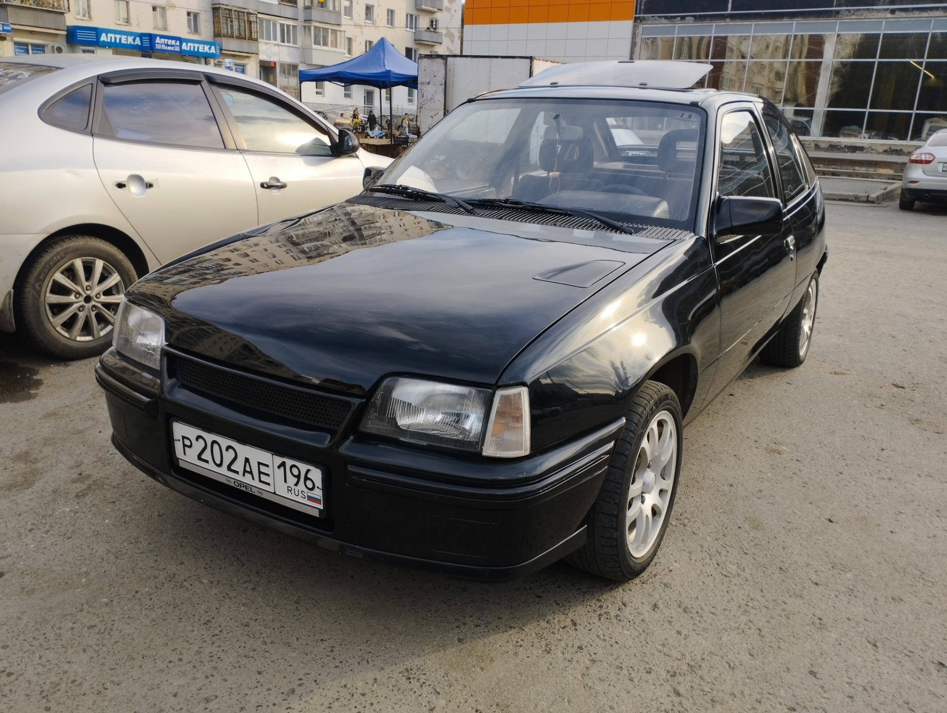 Дтп в тихую — Opel Kadett E, 2 л, 1987 года | ДТП | DRIVE2