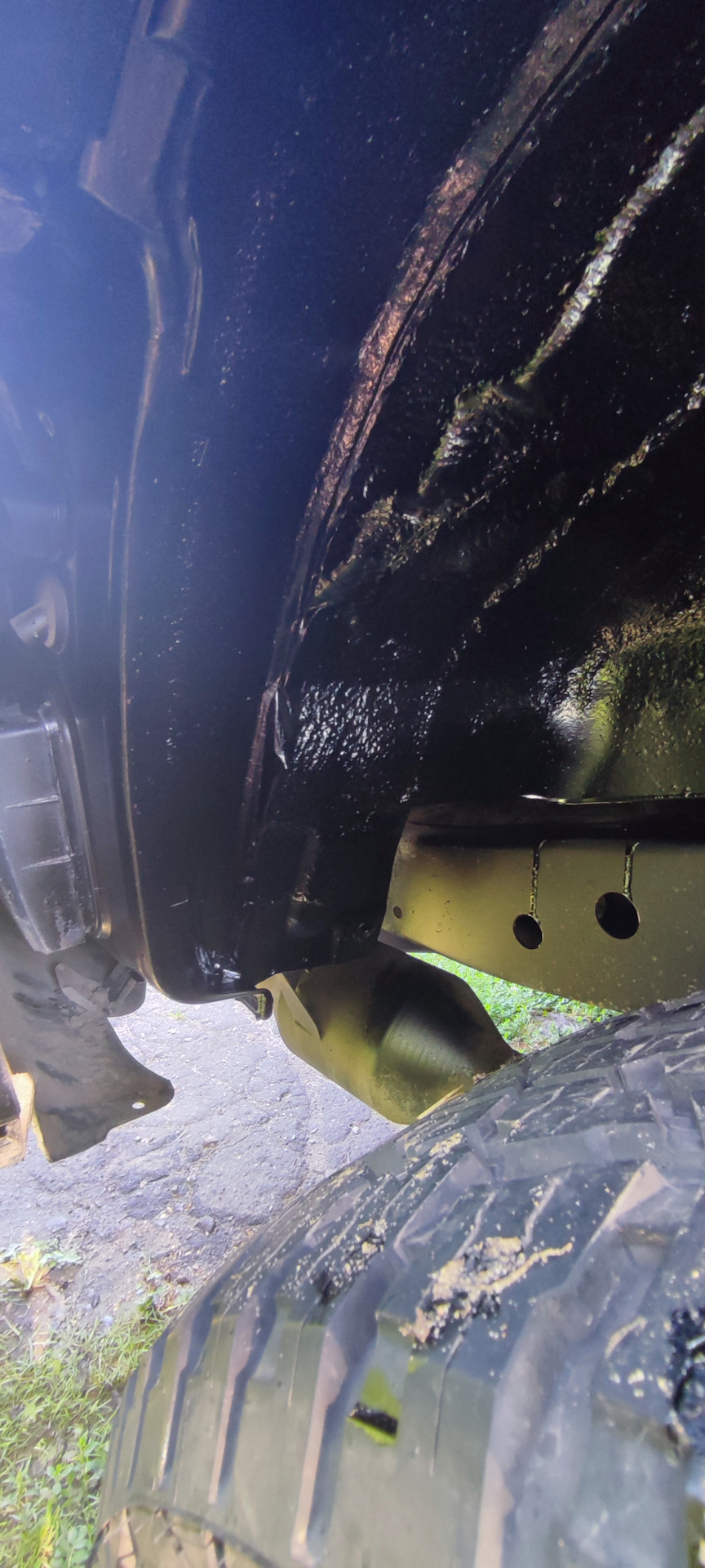 Антикоррозийная обработка арок и порогов — Lexus GX (UZJ120), 4,7 л ...