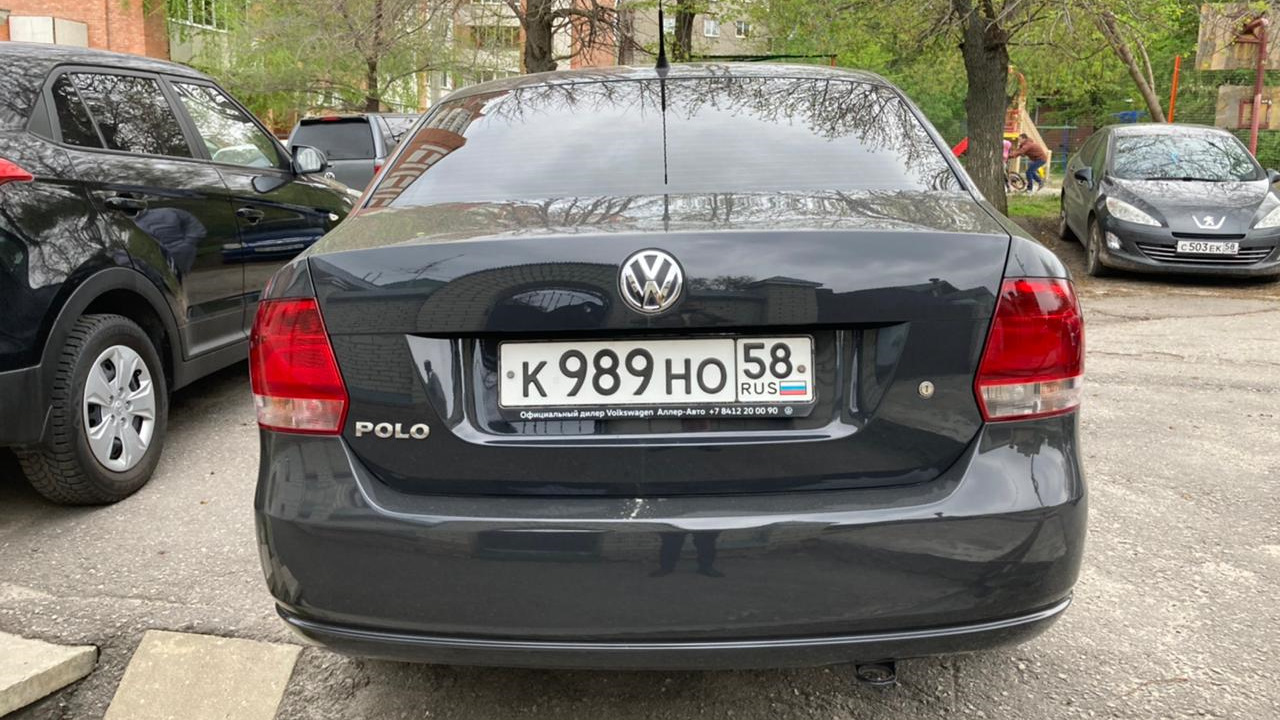 Volkswagen Polo Sedan 1.6 бензиновый 2011 | на DRIVE2