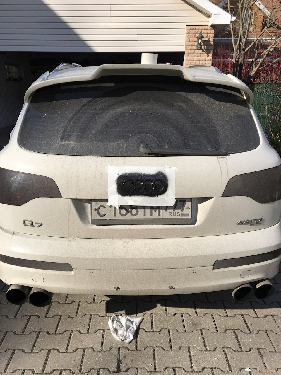 Колхоз дело добровольное — Audi Q7 (1G), 4,2 л, 2008 года | стайлинг |  DRIVE2