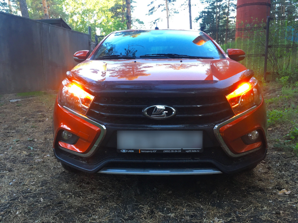 Flosser 269007 — Lada Vesta (1G), 1,8 л, 2018 года | стайлинг | DRIVE2