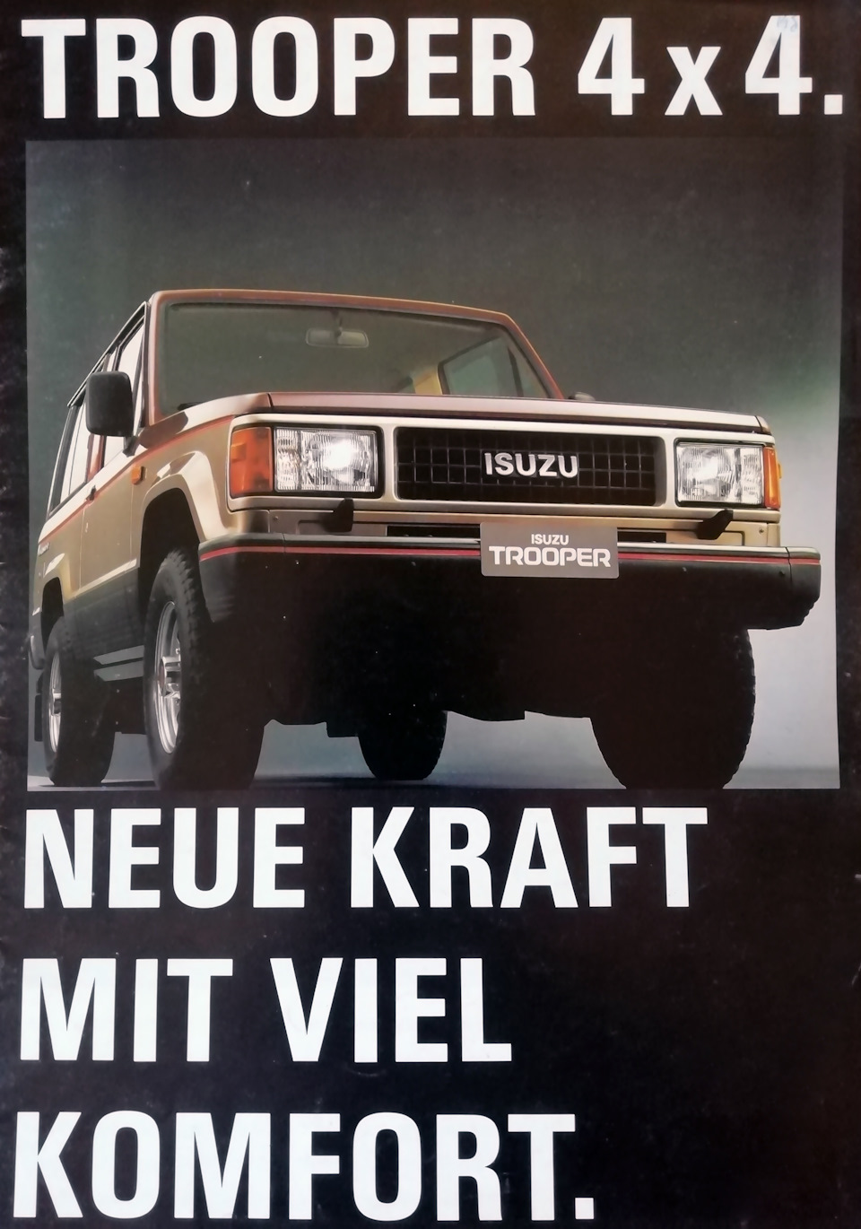 Листая старые проспекты – Isuzu-Trooper. — Сообщество «All Oldschool» на  DRIVE2