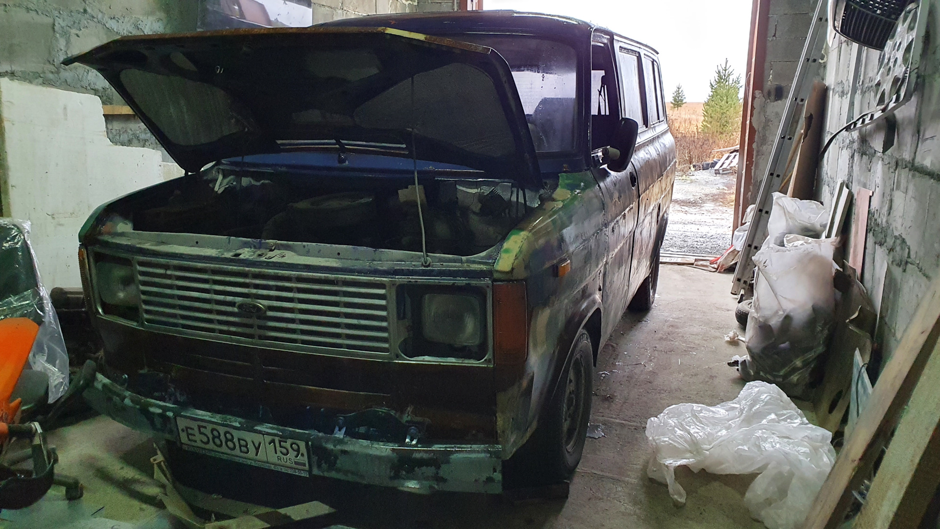 Возвращение друга домой из говносервиса Байдукова 11 н тагил — Ford Transit  (3G), 2 л, 1980 года | кузовной ремонт | DRIVE2