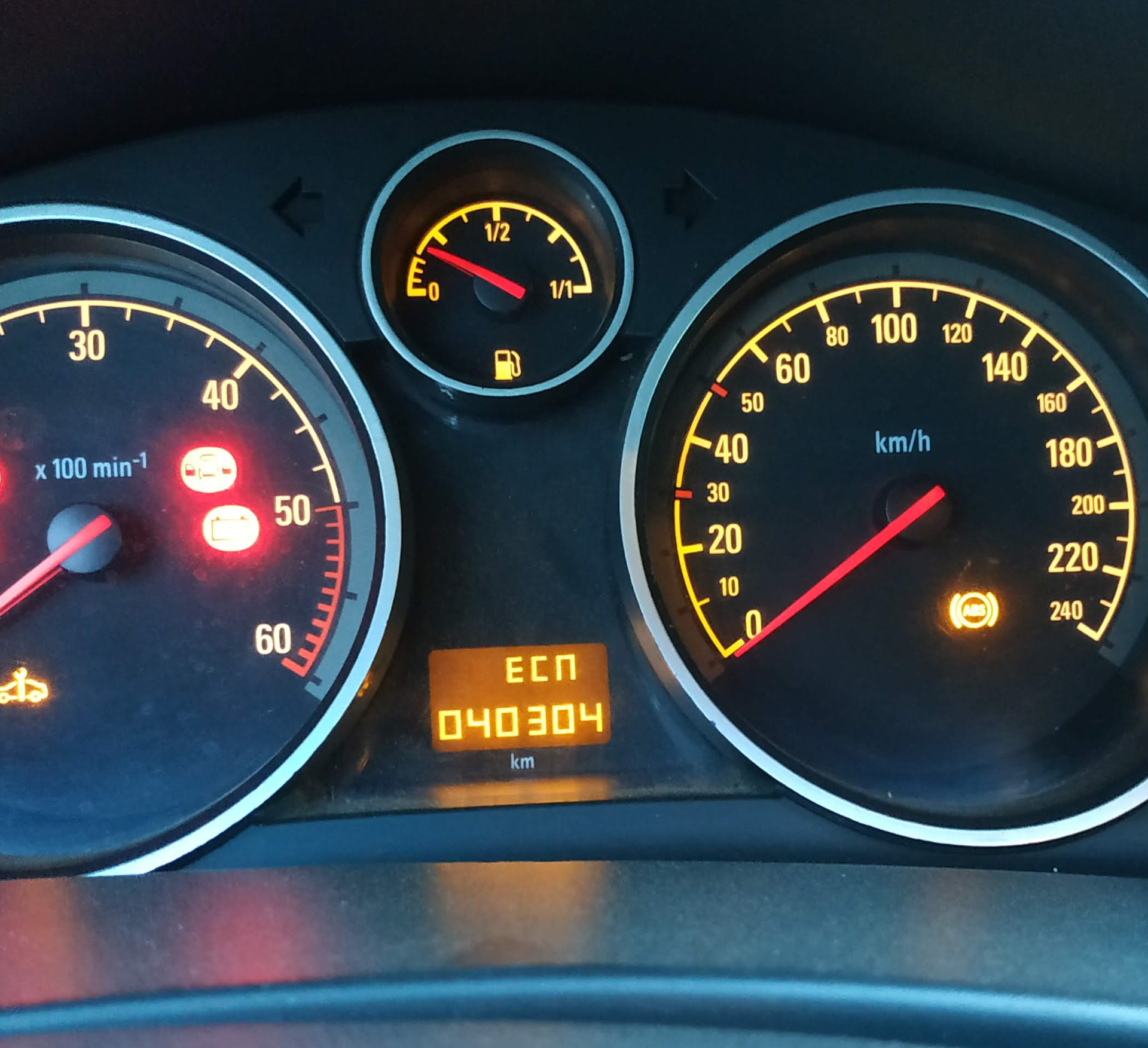 Чистый Черный и поиск причины ошибки p0068 - Opel Astra H, 1,8 л, 2008 года мойк