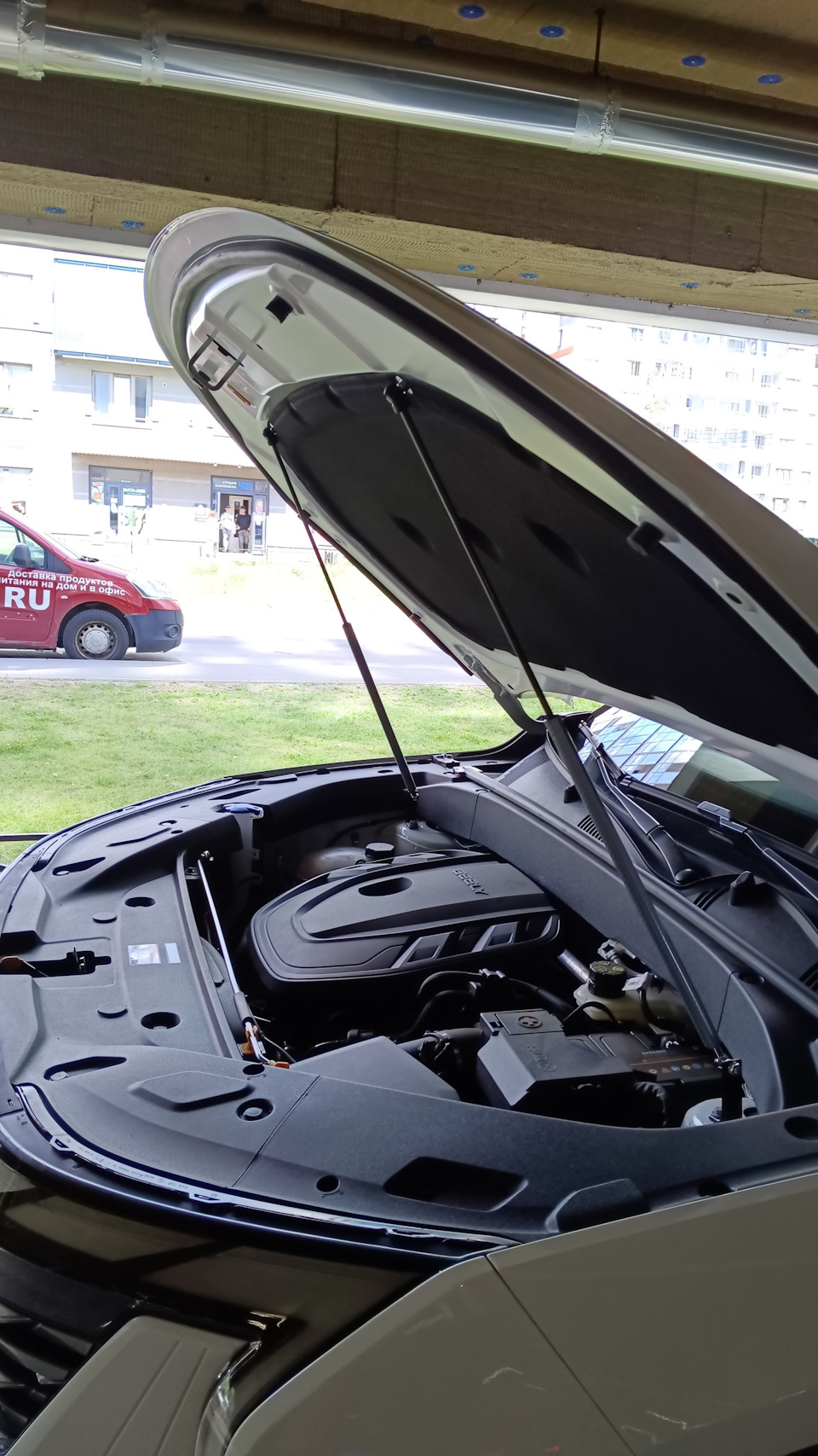 Любуемся результатом со стороны — Geely Atlas (2G)