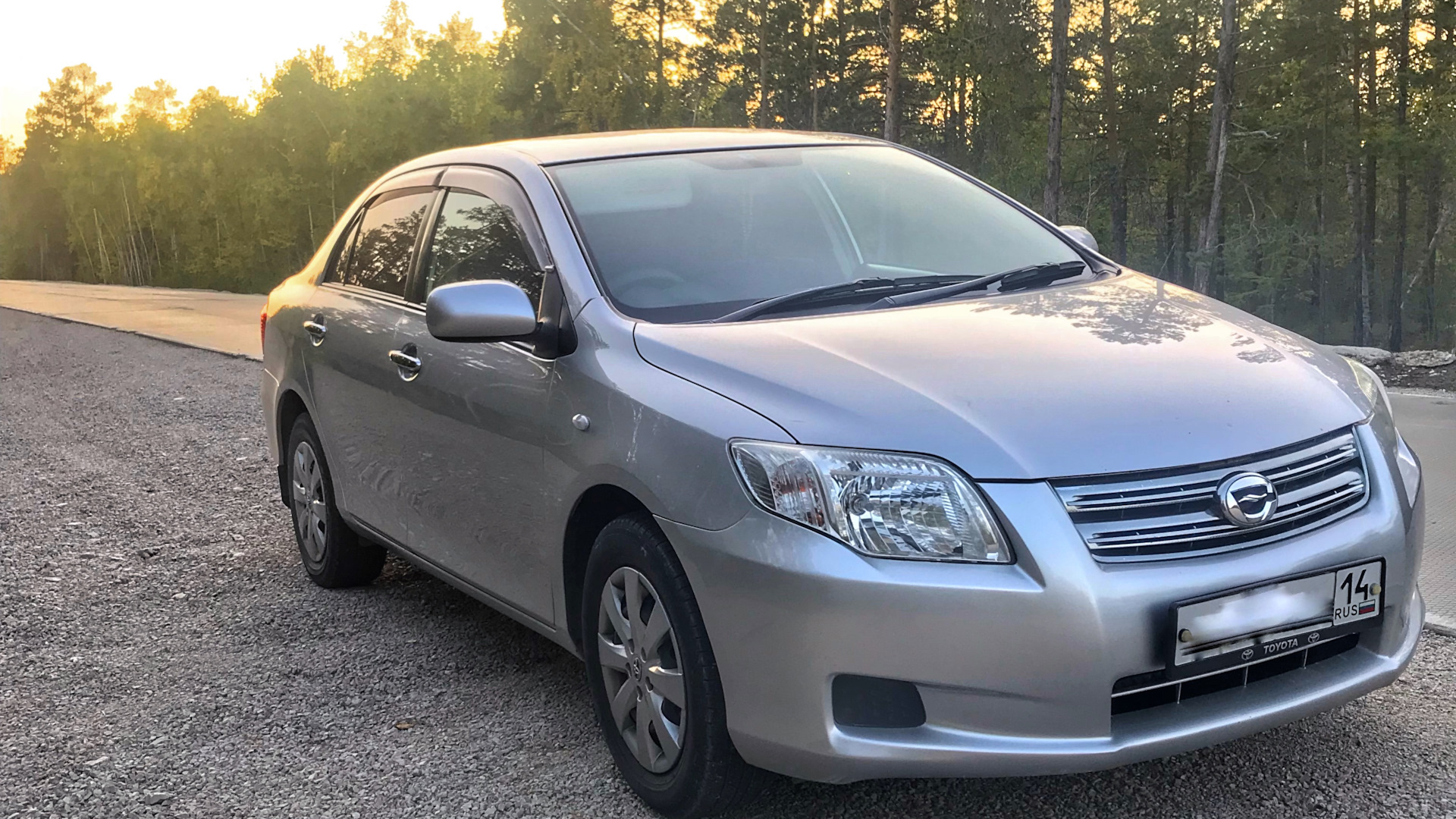 Toyota Corolla Axio (E140) 1.5 бензиновый 2008 | Скромная японка на DRIVE2